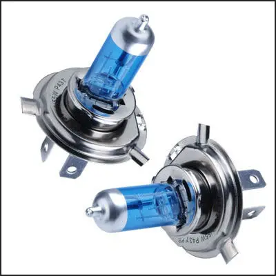 super quality white h4 halogen bulbs12v 35/35w 6000K headlight for sale