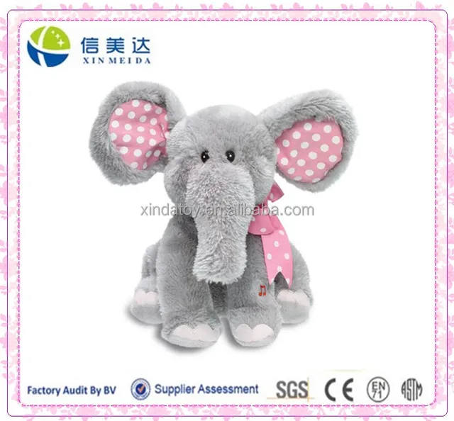 singing plush elephant