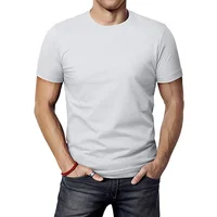 

China T Shirt Manufacturer Organic Combed Cotton Plain White T Shirts