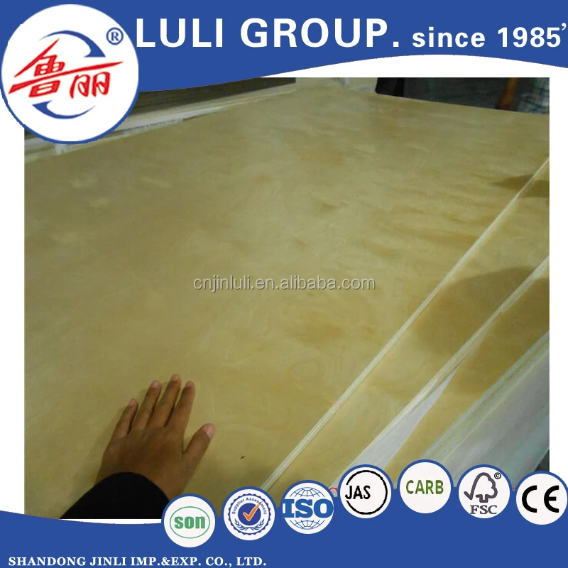 
high quality 9mm,12mm,15mm,18mm birch veneer plywood 