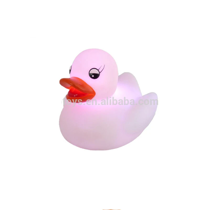 light up rubber duck