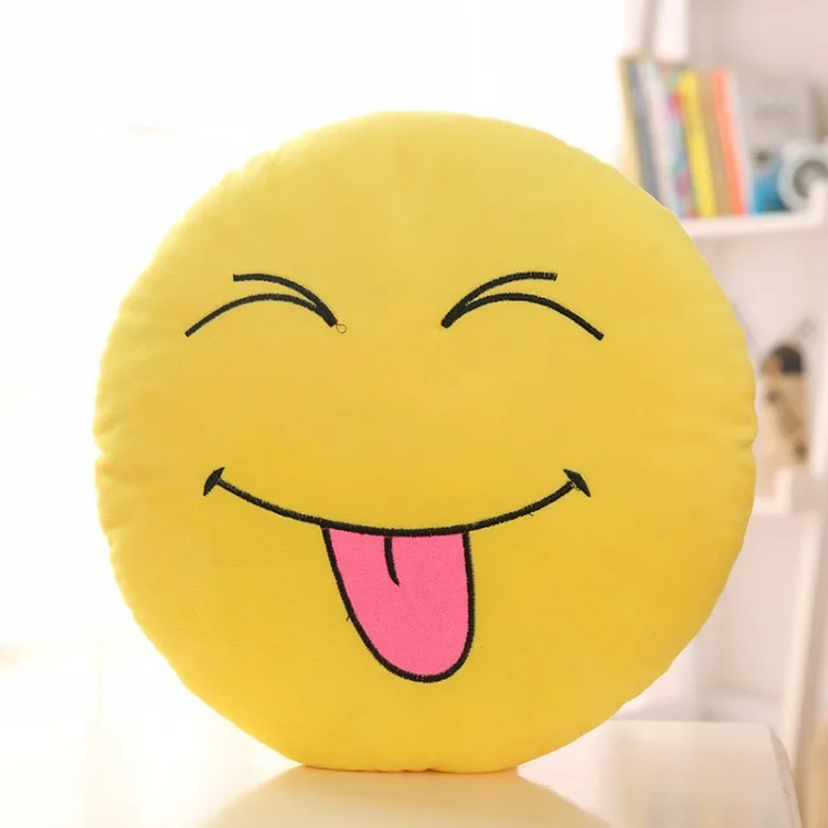 Wholesale Cheap Custom Cute Plush Embroidered Whatsapp Smiley Emoji Hug