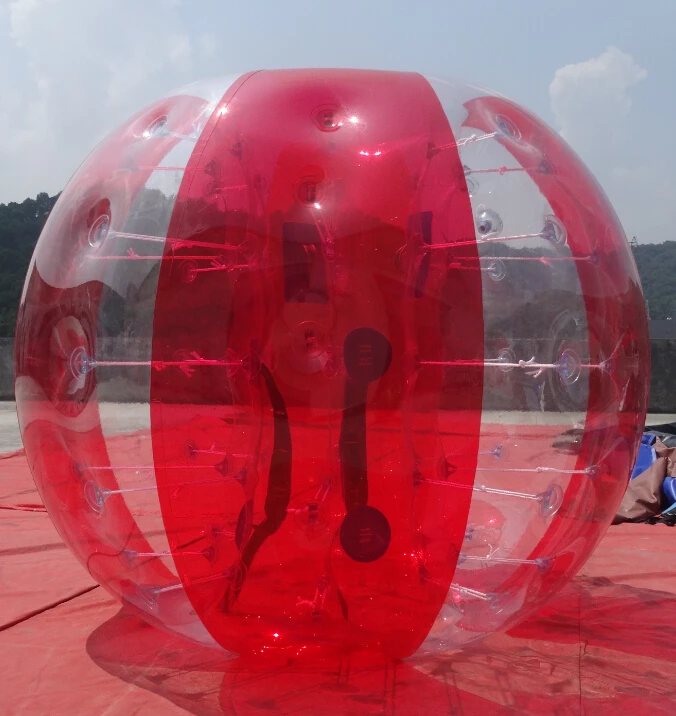 

Factory Direct Sale human inflatable Body bumper bubble ball for outdoor sports, Customized color