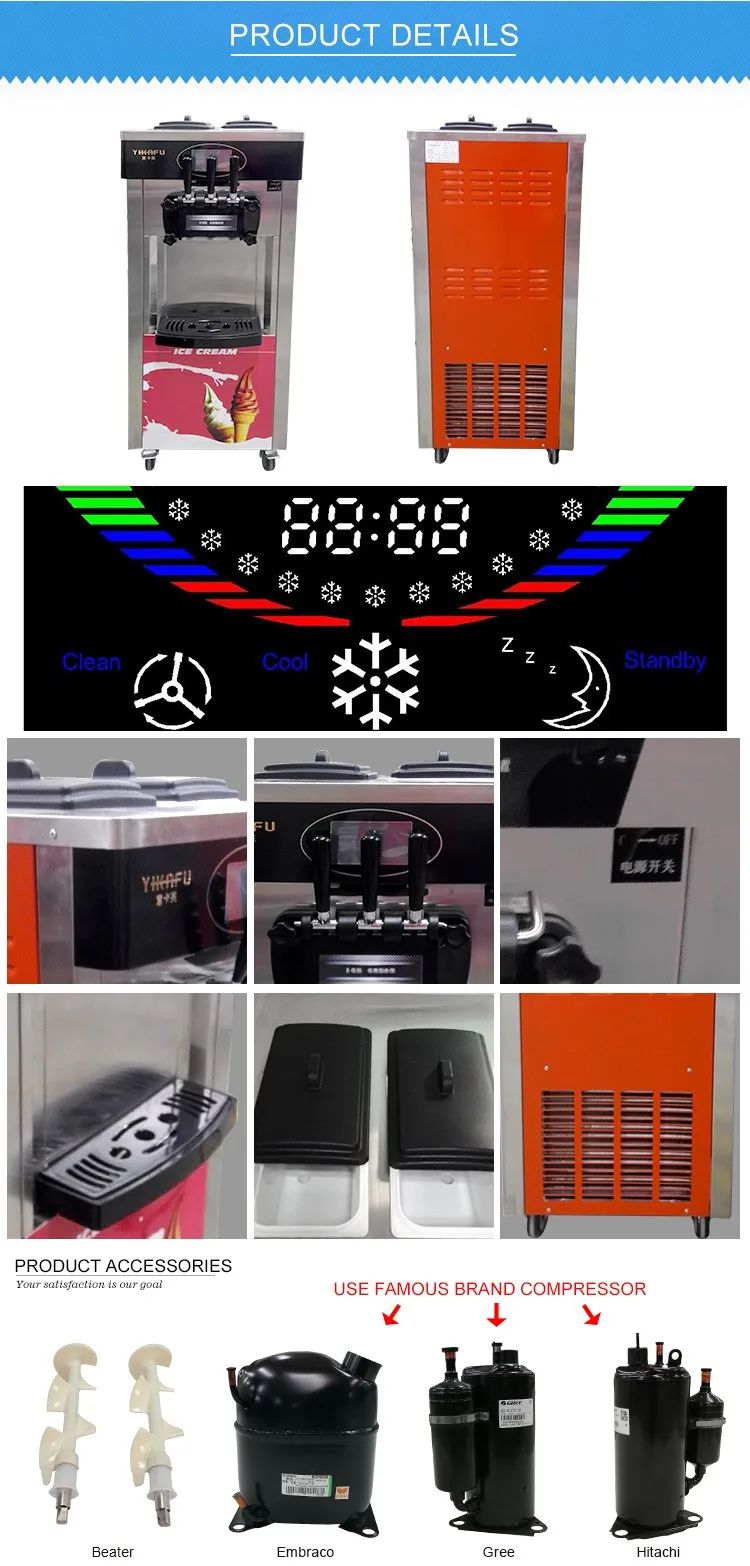 China Factory Soft Ice Cream Machine With Cheaper Price Buy Soft Ice Cream Machine For Sale