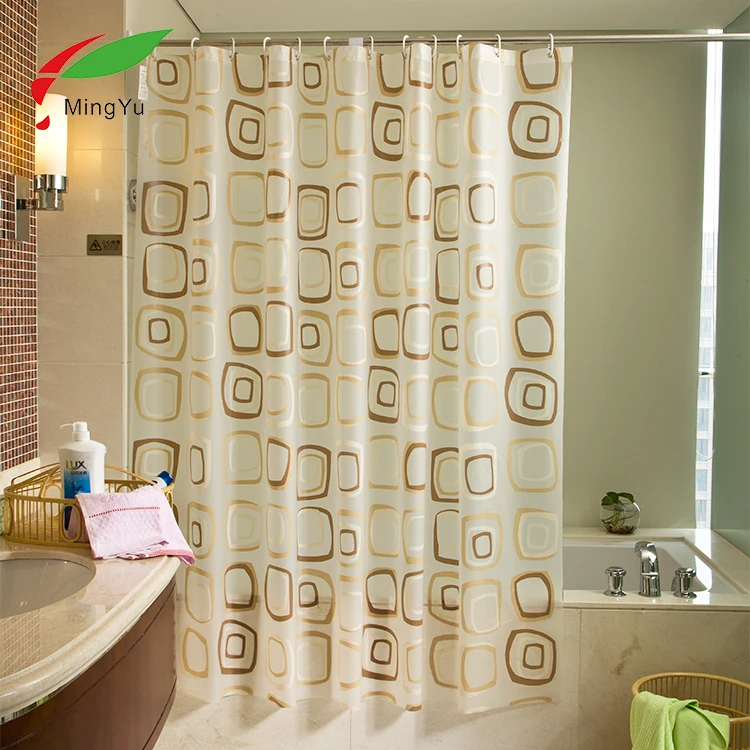 
Wholesale Printed Shower Curtain Waterproof Bath Curtain In The Shower 