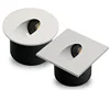 Square/Round Aluminum LED Corner Wall Light,Recessed LED Wall Light for Porch, Pathway, Step stair,