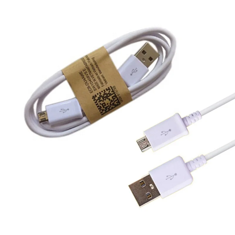 

Best factory price flexible data charging micro usb cell phone charger cable for android phone, Black , white