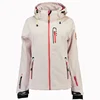 Outdoor Womens Function Softshell Jacket, Detachable Hood Winter Coat