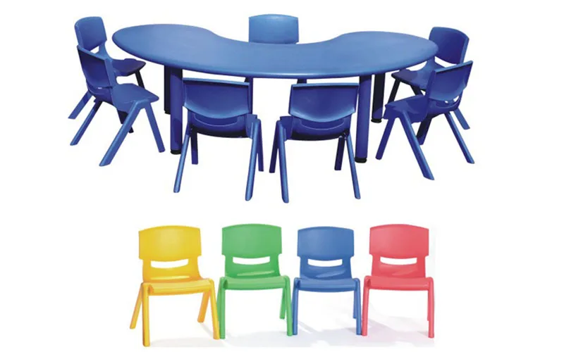 kindergarten furniture cheap kids plastic tables and chairs