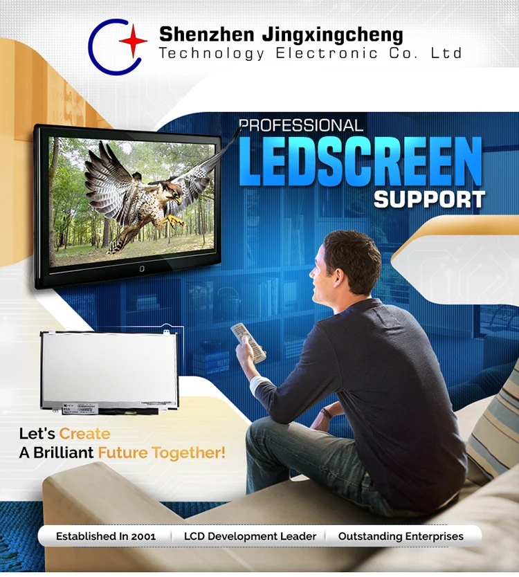 Resolution 1920x1080 with Touch FHD ecran 15.6 led 40 pin slim panel display 1920*1080 NT156FHM-T00