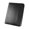 Office supplies zipper leather file folder portfolio,file folder leather a4 portfolio