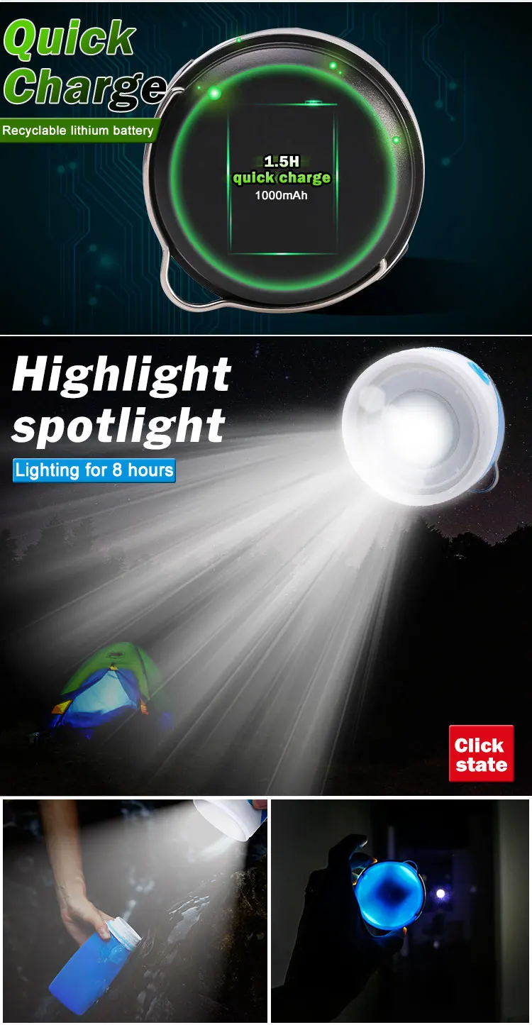 Water Bottle With Led Light