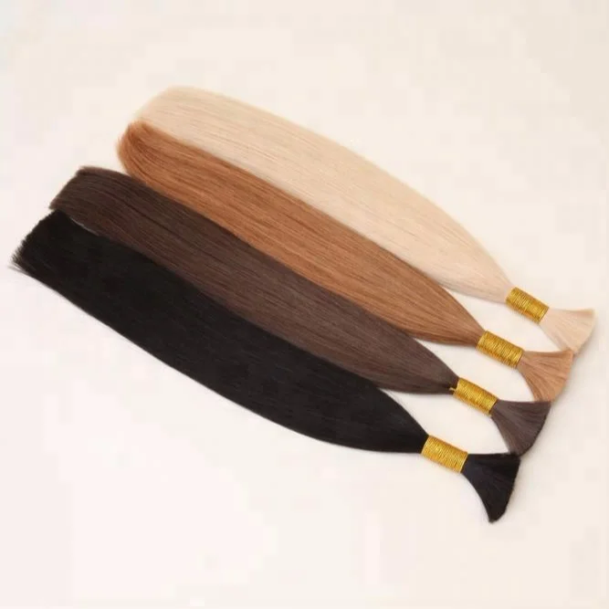 

100% Natural Human Hair Price, Double Drawn Cheap Brazilian Human Hair Bulk