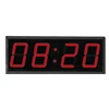 4 Digits 7 Segment LED Large Wall Clock 2 Digits LED Countdown Timer
