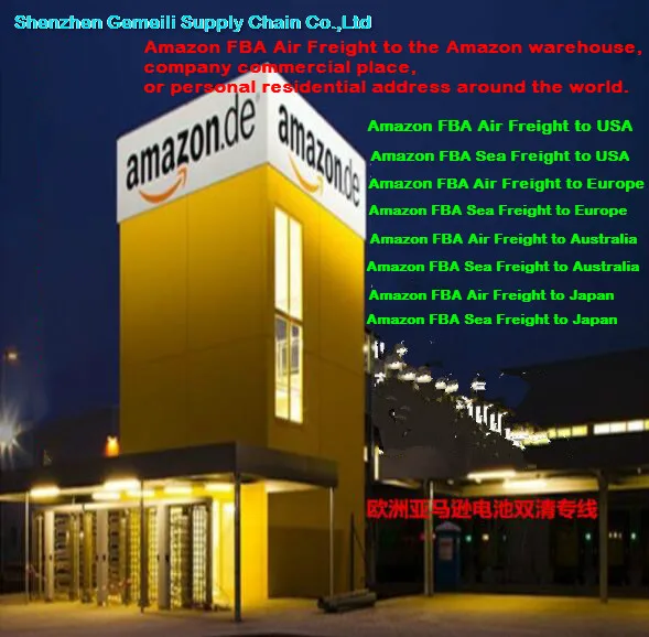 
Best price Amazon FBA Air Freight China to USA to the amazon warehouse company commercial place or personal residential address 