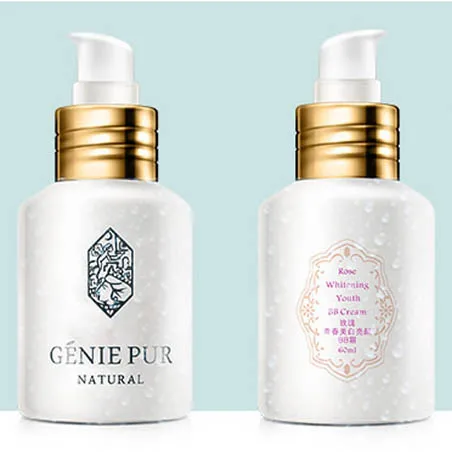 
Free Shipping Rose Rejuvenating & Beautifying BB Cream 60ml Best Concealer Makeup Skin Care Cosmetics 