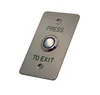 aluminum panel exit push button Door Realese Exit Button for access control