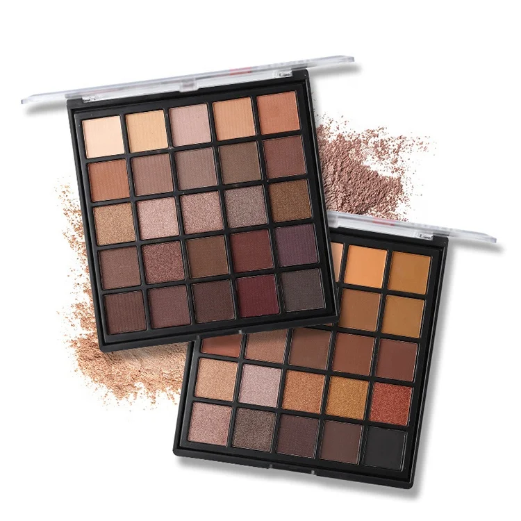 

Wholesale Beauty Best Selling 25 Colors High Pigment Bronzed Mocha Lasting Eyeshadow Palette For Eye Cosmetics