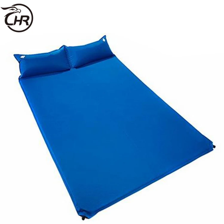 Double Outdoor Automatic Blowup Inflating Damp Proof Sleeping Camping Mat camping Pad