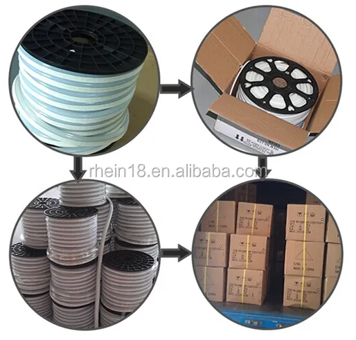 2016 waterproof 5050 60 leds/m RGB  Christmas using LED Neon Flex Light