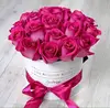 Recyclable Flower rose package fresh preserved flower paper box for flowers