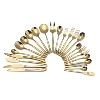 Restaurant cutlery, gold cutlery sets, stainless steel flatware used restaurant dinnerware