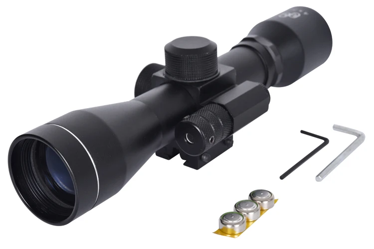 China Optics Military Surplus Rifle Scopes 4x32 With Laser Sight Buy