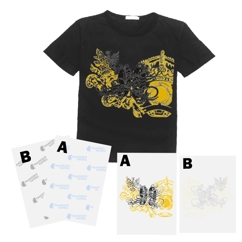 
No Cut Self Weeding Laser Heat Transfer Paper for Cotton Fabric 