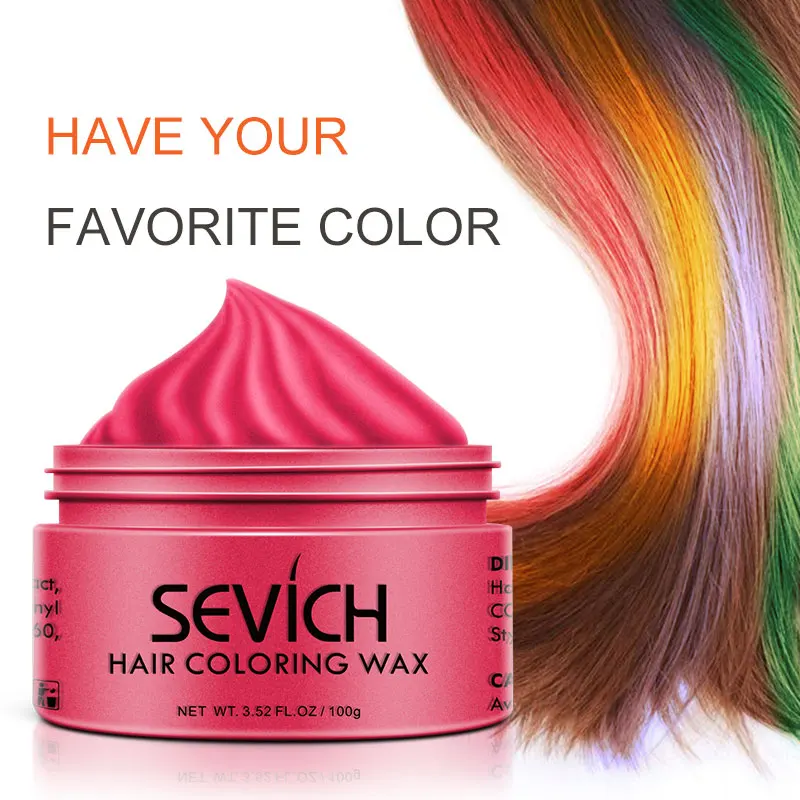 
OEM Fashion style private labels temporary hair color wax,hair paint wax <img data-src=