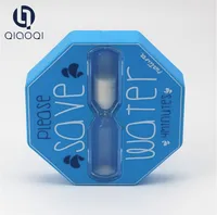 

Unique Gift Plastic Section Cup Shower Water Hourglass Sand Timer