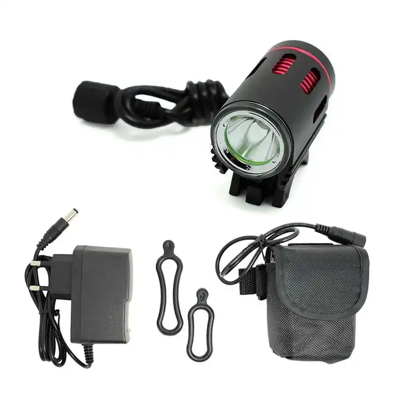 Sale WasaFire Bicycle Light XM-L2 LED 2000 Lumens 4 Modes Front Bike Head Light Battery Pack Charger Riding Cycing bike light Gift 4