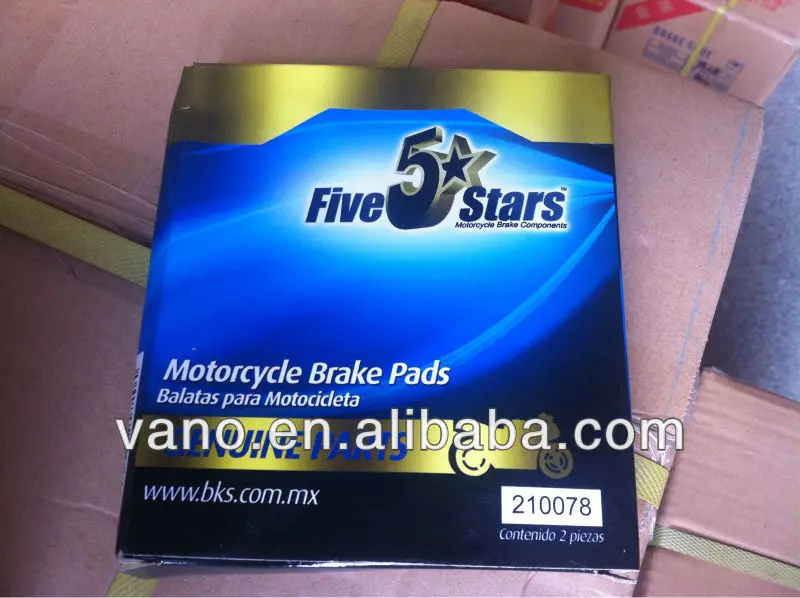 Top Quality Wholesale disc Brake Pad for motorcycle WH125