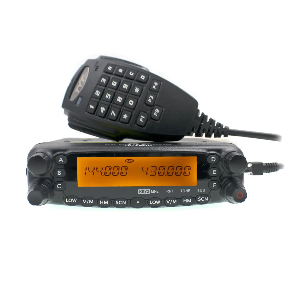 

TYT TH-7800 50W UHF&VHF PTT Dual Band auto transceiver car Mobile radio tyt th7800