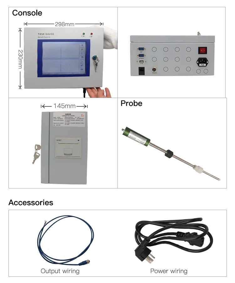 GLT622 Float type atg magnetostrictive fuel level sensor for gas station