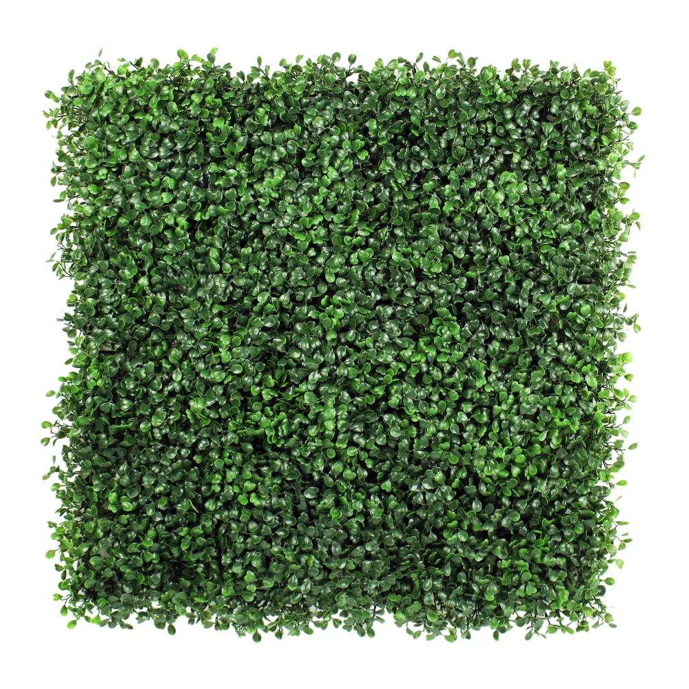 

12 pcs 50 x 50cm plastic leaf fence ivy artificial moss grass wall for decoration