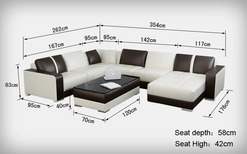 30% off New modern design corner sofa living room furniture sofa