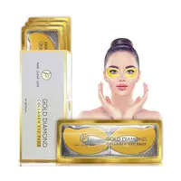 

Private Label Skin Care Hyaluronic Acid Hydrogel Collagen Crystal 24k Gold Eye Mask