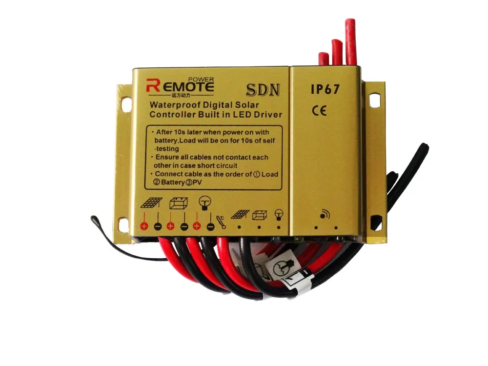 
Factory price 12v 10a battery charger pwm solar regulator charge controller 