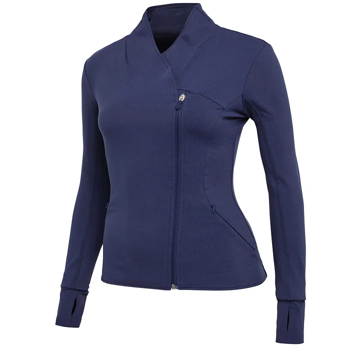 

sports lady clothing fitness small order custom private logo printing collar fashion yoga wear workout jacket, Solid pink;white;optional 35colors