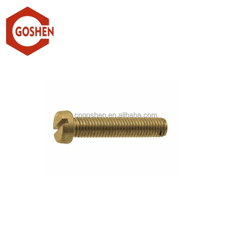 
din84 carbon steel Slotted pan head machine screws 