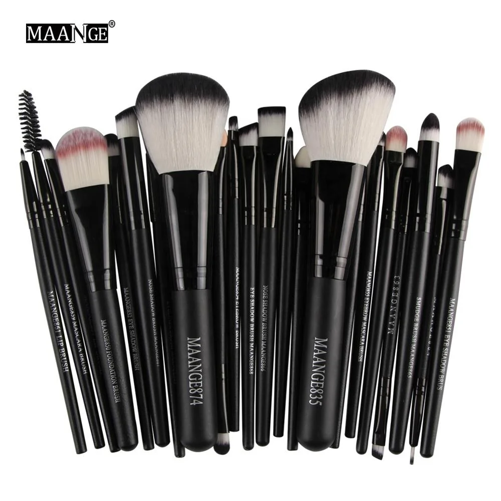 

MAANGE hot sale professional manufacturing 22pcs brushes makeup tools private label makeup brush