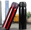 double wall 18/8 stainless steel vacuum insulated cup with threaded one-touch push button lid