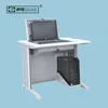 Melamine wood hidden LCD monitor school computer desk