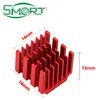 Smart electronics~3PCS/LOT ALUMINUM HEATSINK COOLING BLOCK HEATSINK WITH BACK GLUE FOR 3D PRINTER
