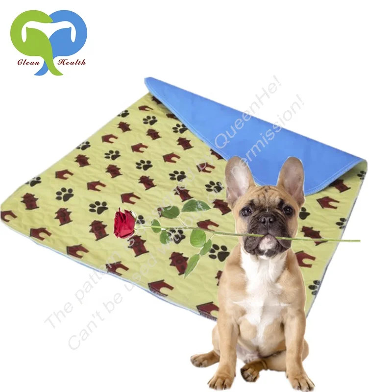 Absorbent Waterproof Reusable Pet Mat Quilted Washable Dog Pee Pad
