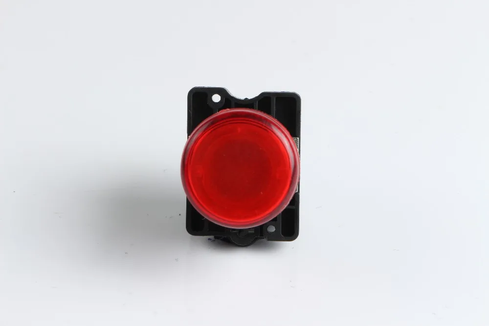 
XB2-EV64 CNGAD Neon lamp 6.3V-220V Pilot Light push button switch 