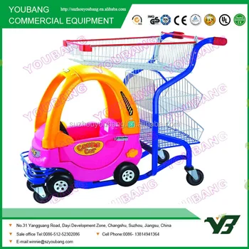 kids plastic shopping trolley