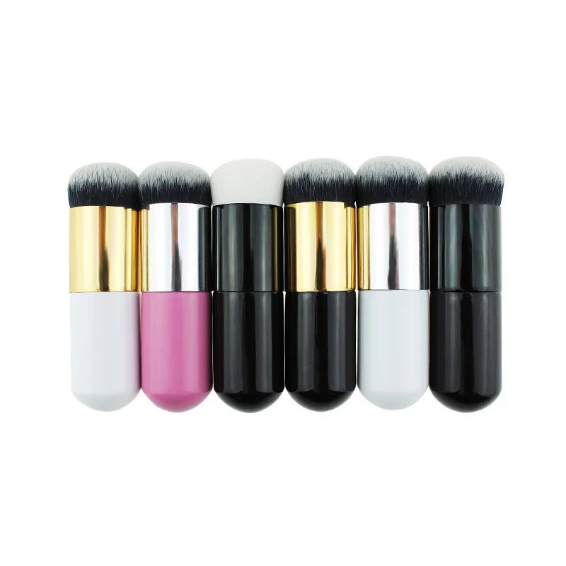 Eco Luxury Professional Free Sample Cylinder Rose Gold Ferrules Kit Beauty Makeup Brush Set