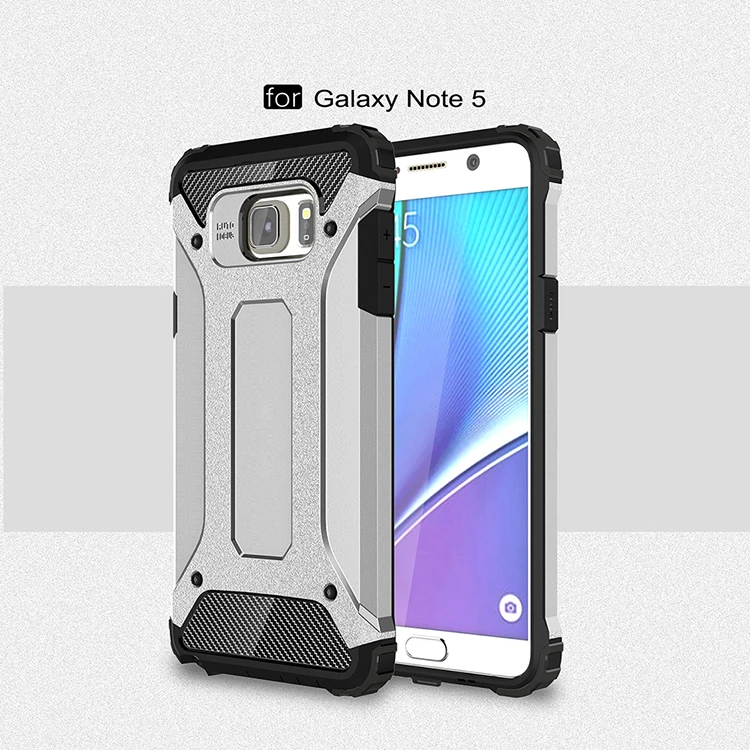 Laudtec Hard Cover Soft TPU Hybrid Armor Case For Samsung Galaxy Note 5