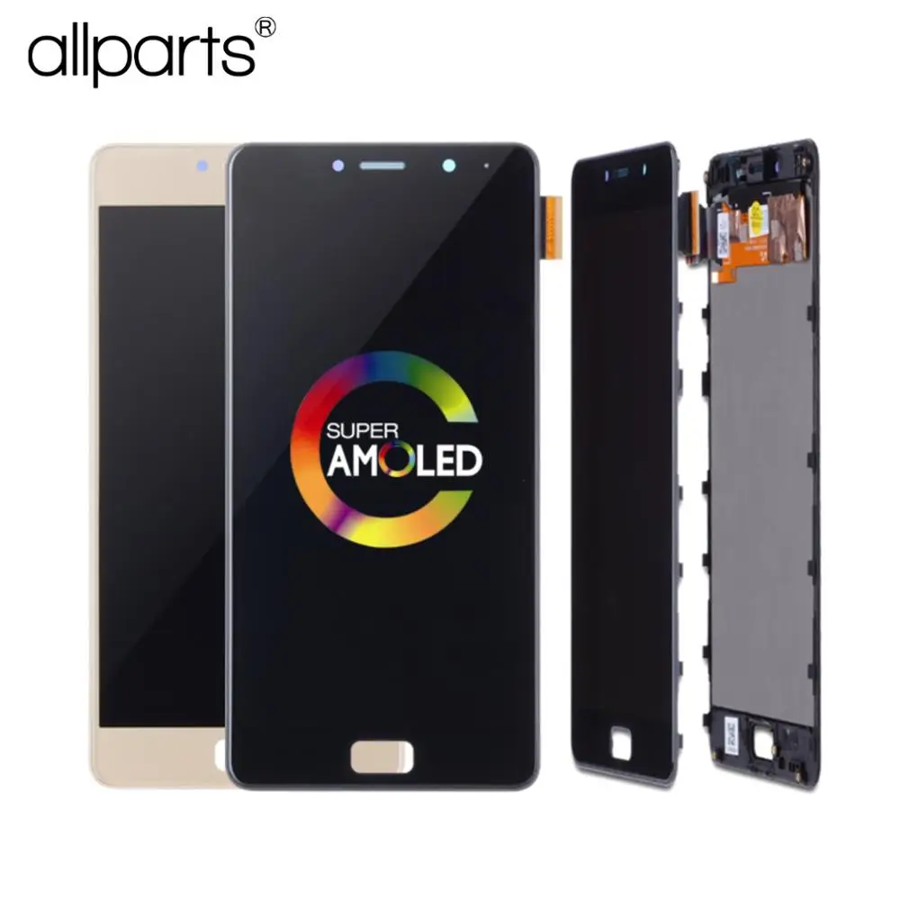 

AMOLED Original 5.5 LCD For Lenovo P2 Display Touch Screen With Frame For Lenovo Vibe P2 LCD Display P2c72 P2a42